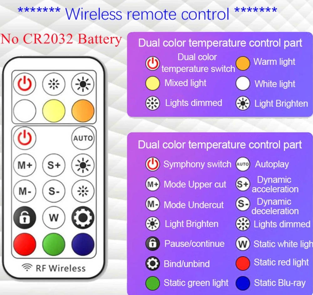 RGB Ringlys med stativ 7